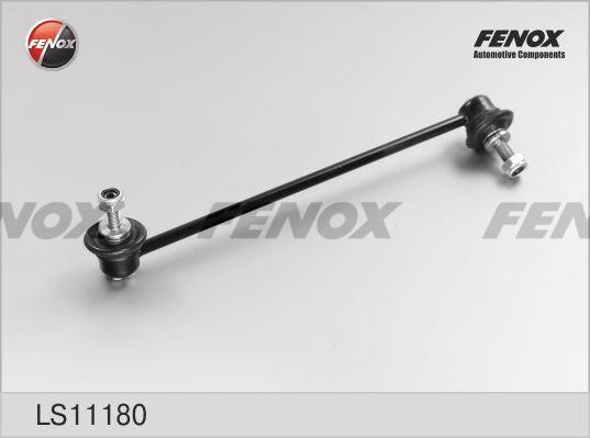 тяга стабилизатора переднего левая!\ Honda Jazz/Fit 1.2/1.4 02> LS11180 FENOX
