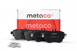 Колодки тормозные задние дисковые к-кт '3010-228 3010228 METACO