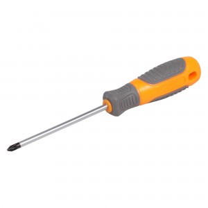 Отвертка крестовая с эргономичной рукояткой магнитная PZ1*100мм (AT-SZ1-02) ATSZ102 AIRLINE