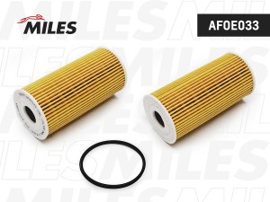 Фильтр масляный (вставка) RENAULT TRAFIC/OPEL MOVANO 2.0D/2.5D (FILTRON OE666/2, AFOE033 MILES