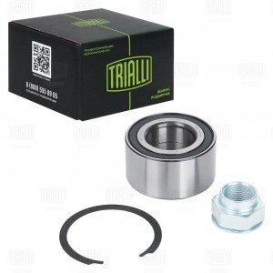 Подшипник ступицы Fiat Doblo (05-) без ABS перед. (кмпл:подш./стоп.кол./гайка) ( CS 1675 TRIALLI