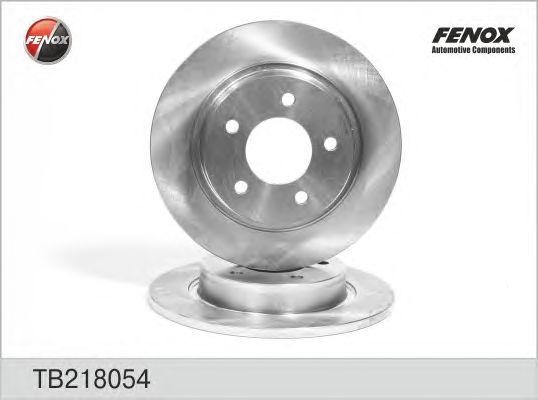 TB218054 диск тормозной задний!\ Mazda 3 2.0 03>/ 5 1.8-2.0CD 05> TB218054 FENOX