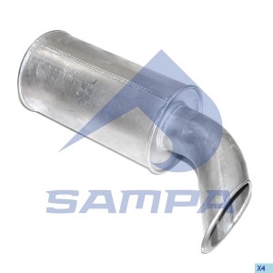 Глушитель VOLVO FH12 SAMPA 031391 SAMPA