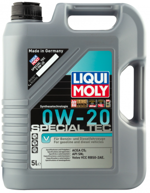 Масло моторное синтетическое НС-Special Tec V 0W-20 C5 5л 20632 20632 LIQUI MOLY