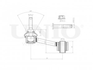 Стойка стабилизатора задняя SSP-50142 UNIO