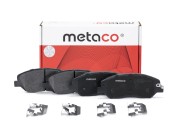 Колодки тормозные передние к-кт 3000523 METACO
