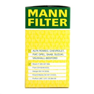 OPEL INSIGNIA (2008-2017) ASTRA K (2016>) HU612/2X MANN FILTER
