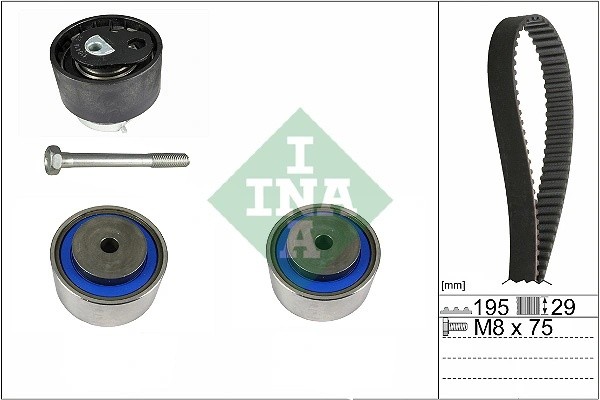 Комплект ГРМ L.ROVER DISCOVERY IV, RANGE ROVER IV, SPORT 530076510 530076510 INA