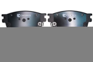 Тормозные колодки передние Low Metallic C11CR0049 C11CR0049 CWORKS