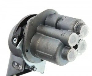 Кран ЗИЛ,КАМАЗ,МАЗ стояночного тормоза 4-х выводной MEGAPOWER 35015003 MEGA POWER