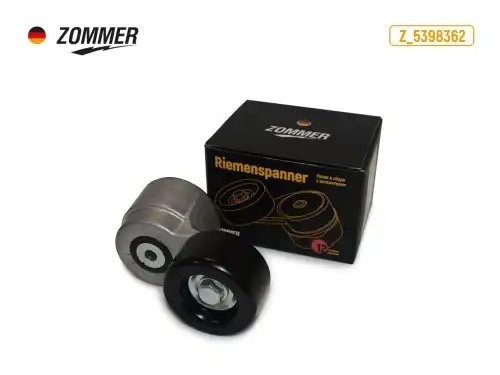 Ролик натяжителя для а/м ГАЗель дв. Cummins (генератора) в сборе "ZOMMER" Евро-4 20075 ZOMMER