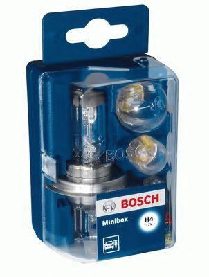 Лампа набор 12V (H7,P21W,R5W,T4W) Minibox BOSCH 1987301103 BOSCH
