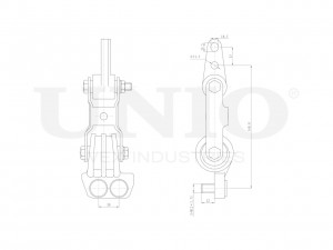 Опора двигателя передняя RMP-15130 UNIO