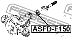Крестовина карданного вала ASFD-F150 ASFD-F150 FEBEST