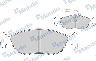 Колодки тормозные PEUGEOT 106,205,306 CITROEN Xsara,Saxo передние (4шт.) MANDO MBF015102 MANDO