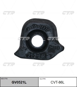 Втулка стабилизатора TOYOTA Auris 2006 ~ 2014 / Corolla 2006 ~ 2016 перед.лев. ( GV0521L CTR