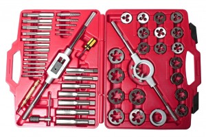 Набор метчиков и плашек 51 предмет в кейсе JTC JTC-5214 JTC TOOLS