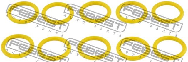 Кольцо уплотнительное BMW трубки кондиционера FEBEST RINGAH-020-PCS10 FEBEST