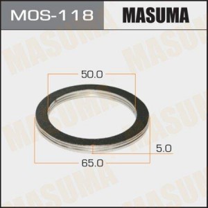 кольцо глушителя уплотнительное!(м) 50х65\ MOS-118 MASUMA