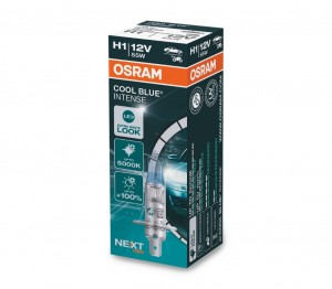 Лампа 12V H1 55W P14.5s +100% 5000K евробокс (2шт.) Cool Blue Intense NextGen OS 64150CBN-HCB OSRAM