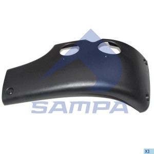Левая часть бампера SCANIA R 18400106 SAMPA