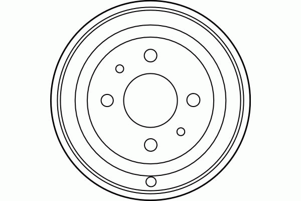 Барабан тормозной DB4201 DB4201 TRW