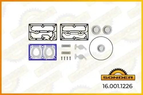 РМК компрессора Wabco двухцилиндрового (полный) 160011226 SONDER