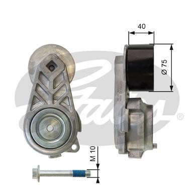 Натяжитель приводного ремня RENAULT VOLVO дв.DXI11 GATES T38726 GATES