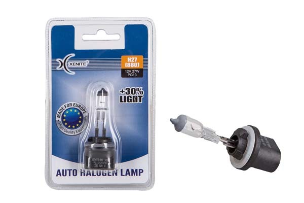 Лампа 12V H27(880) 27W PG13 +30% 3200К блистер (1шт.) XENITE 1007082 XENITE