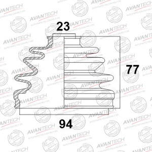 Пыльник привода Avantech BD0314 AVANTECH