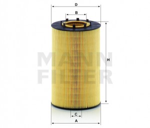 Фильтр масляный HU 12 122 X MANN FILTER