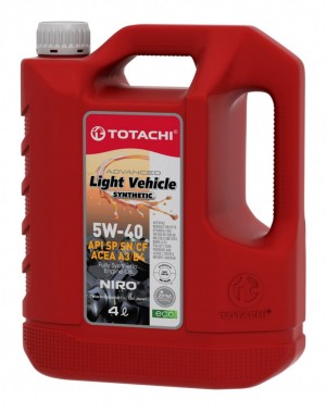 Масло моторное TOTACHI NIRO LV Synthetic SN/CF 5W-40 4л (4589904523540) 19804 19804 TOTACHI