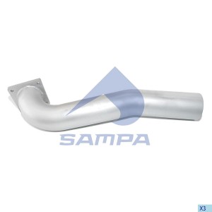 Труба глушителя MAN TGA передняя SAMPA 021164 SAMPA