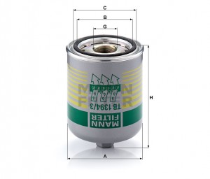 Фильтр осушитель TB1394/3X TB 1394-3 X MANN FILTER