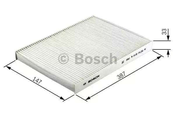 Фильтр воздушный салона VW Passat B5 (97-00) AUDI A4 (95-01) BOSCH 1 987 432 017 BOSCH