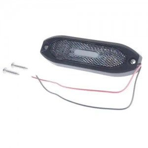 Фонарь габаритный белый светодиодный 12/24V MEGAPOWER 37026004 MEGA POWER