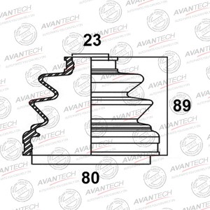 Пыльник привода Avantech BD0503 AVANTECH