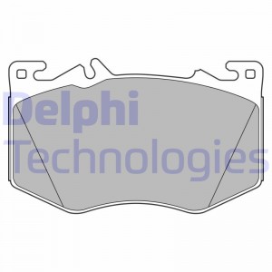 LP571 колодки дисковые з.\ VW Golf/Passat 1.6-2.8/1.9TDi 88-99 LP571 DELPHI