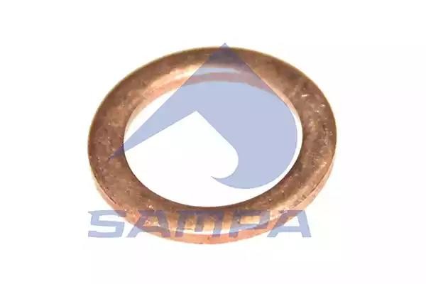 MAN/MB/RVI/VOLVO/SCANIA, AUDI, VW 14X20X1,5 МЕДЬ 200.217 SAMPA