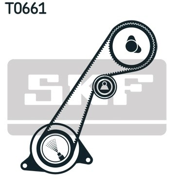 рем.к-кт ГРМ!\ Ford Ranger 2.5D 99-06 VKMA94616 SKF