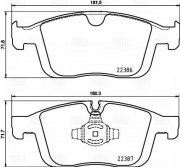 Колодки торм. Volvo XC60 (08-) диск. перед. 180x72 (PF 1074) PF1074 TRIALLI