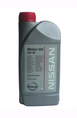 Масло моторное синтетическое Motor Oil 5W-40, 1л KE900-90032 (KE900_90032R) KE90090032 NISSAN