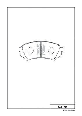 Заменён на D2179H Колодки торм. дисковые задн.TOYOTA LAND CRUISER 100 98-07 D217 D2179 MK KASHIYAMA