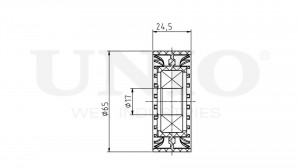 Ролик натяжной приводного ремня TNS-10037 UNIO