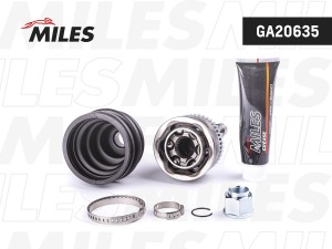 ШРУС наружный с ABS NISSAN ALMERA N16/BLUEBIRD SYLPHY/SUNNY 1.5-2.0D 00-05 (GKN  GA20635 MILES