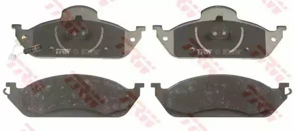 Колодки тормозные MERCEDES ML230,ML430 (W163) передние (4шт.) TRW GDB1378 TRW