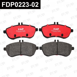 FDP0223-02 колодки дисковые передние!\ MB W204 1.8-2.3 07> FDP0223-02 FAP
