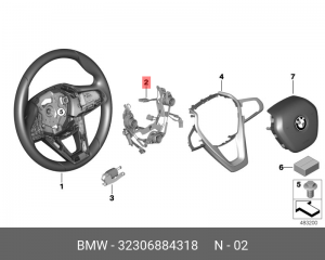 Жгут проводов 32306884318 32306884318 BMW