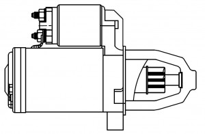 MITSUBISHI COLT (Z3)/LANCER (CX,CY) LST1105 START VOLT