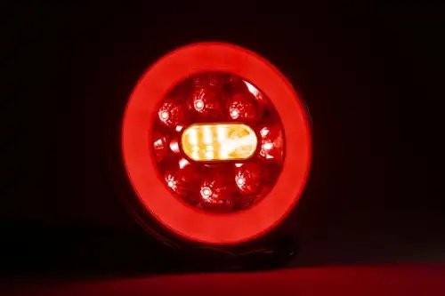 фонарь задний! LED 3-функциональный, 140х50,5 с проводом 1м \ FT110LED FRISTOM